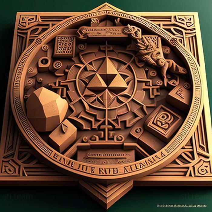 3D модель Гра The Legend of Zelda A Link Between Worlds (STL)